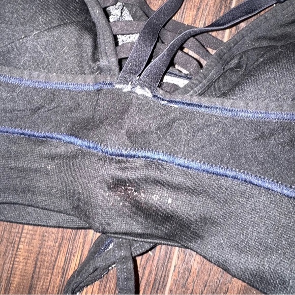 Victoria's Secret Black and Gray Sports Bras - Picture 4 of 4